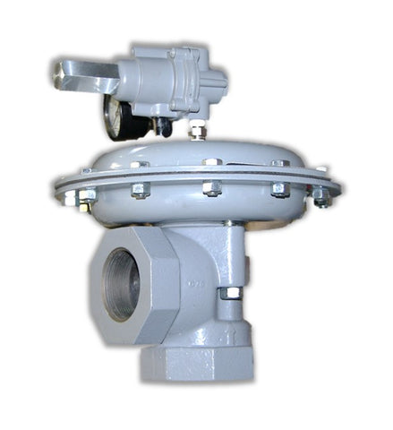 BelGAS P1808 Pilot Operated Relief Valve (Right Angle Body)
