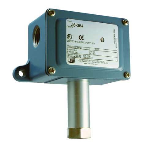 United Electric Controls J6-362 Series Pressure Switch