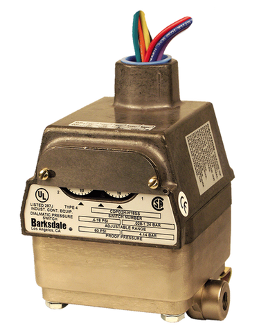 Barksdale Control Products CDPD2H Series Differential Switch