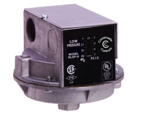 RLGP-H - Low Gas Pressure Switch H Series - Auto Reset